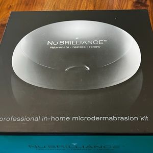 Nu Brilliance Professional In-Home Microdermabrasion Kit- NEW